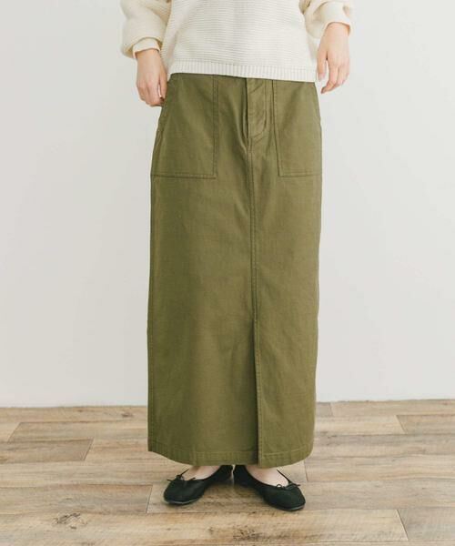 URBAN RESEARCH ITEMS / アーバンリサーチ アイテムズ スカート | コットンストレッチスカート | 詳細2