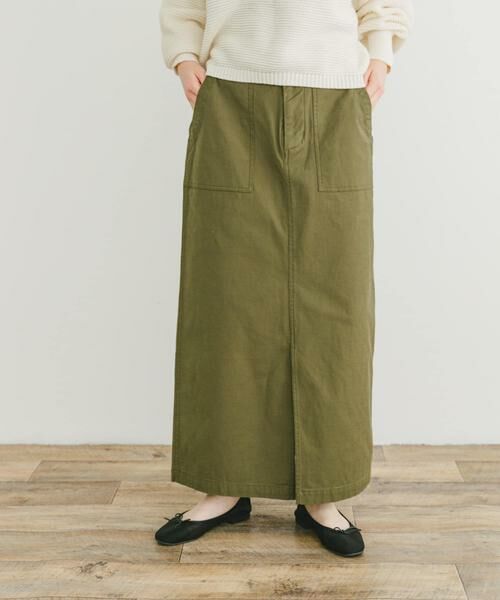 URBAN RESEARCH ITEMS / アーバンリサーチ アイテムズ スカート | コットンストレッチスカート | 詳細3