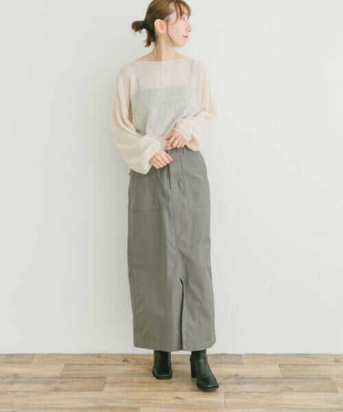 URBAN RESEARCH ITEMS / アーバンリサーチ アイテムズ スカート | コットンストレッチスカート | 詳細21