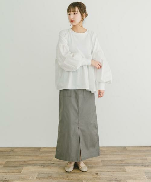 URBAN RESEARCH ITEMS / アーバンリサーチ アイテムズ スカート | コットンストレッチスカート | 詳細12