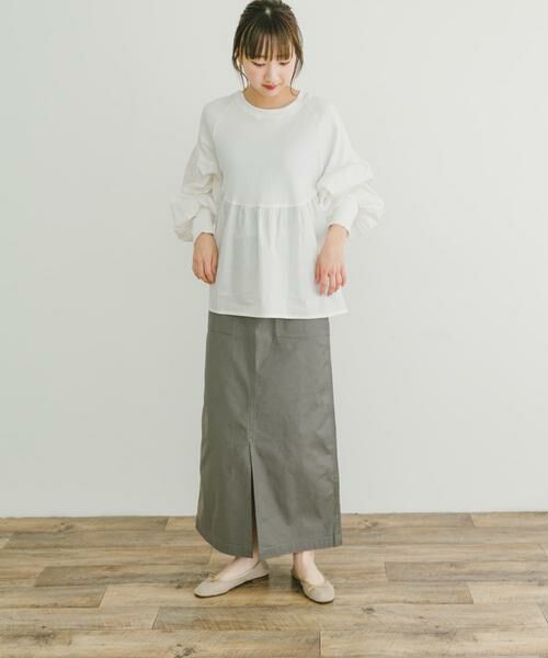 URBAN RESEARCH ITEMS / アーバンリサーチ アイテムズ スカート | コットンストレッチスカート | 詳細13