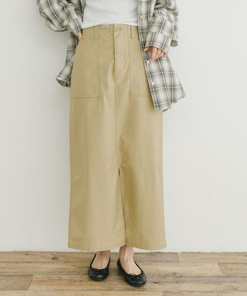 URBAN RESEARCH ITEMS / アーバンリサーチ アイテムズ スカート | コットンストレッチスカート | 詳細28