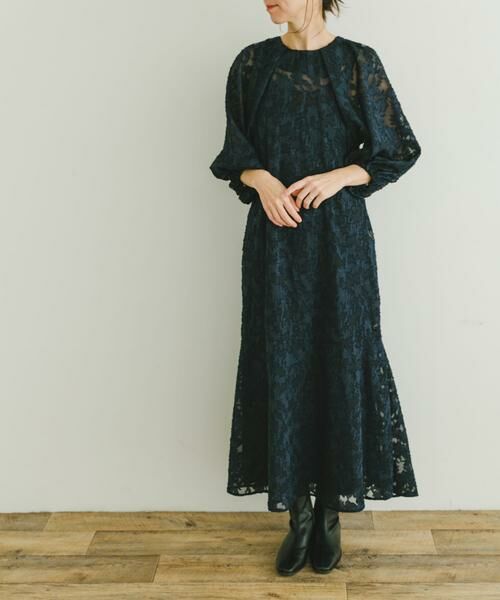 URBAN RESEARCH ITEMS / アーバンリサーチ アイテムズ ドレス | シアージャガードワンピース | 詳細1