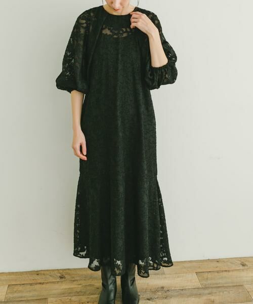 URBAN RESEARCH ITEMS / アーバンリサーチ アイテムズ ドレス | シアージャガードワンピース | 詳細19