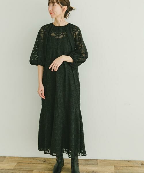 URBAN RESEARCH ITEMS / アーバンリサーチ アイテムズ ドレス | シアージャガードワンピース | 詳細21