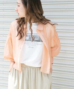 URBAN RESEARCH ITEMS / アーバンリサーチ アイテムズ シャツ・ブラウス | シアークロップドボリュームスリーブシャツ