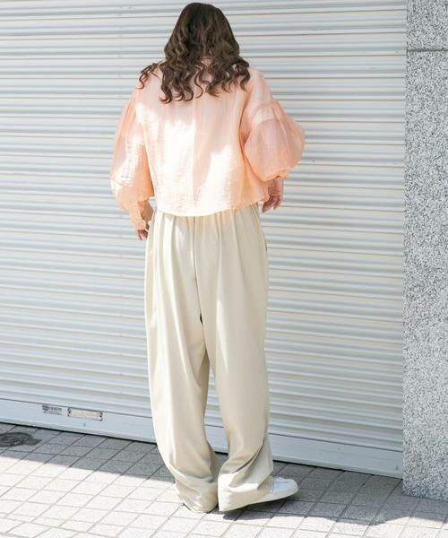 URBAN RESEARCH ITEMS / アーバンリサーチ アイテムズ シャツ・ブラウス | シアークロップドボリュームスリーブシャツ | 詳細7