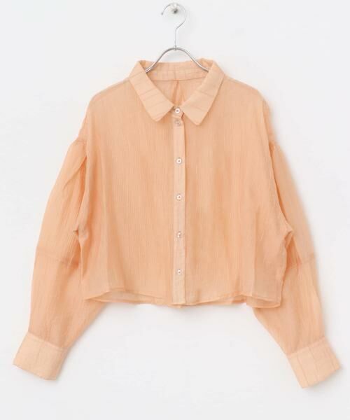 URBAN RESEARCH ITEMS / アーバンリサーチ アイテムズ シャツ・ブラウス | シアークロップドボリュームスリーブシャツ | 詳細8