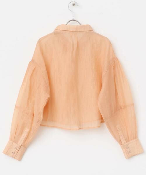 URBAN RESEARCH ITEMS / アーバンリサーチ アイテムズ シャツ・ブラウス | シアークロップドボリュームスリーブシャツ | 詳細9