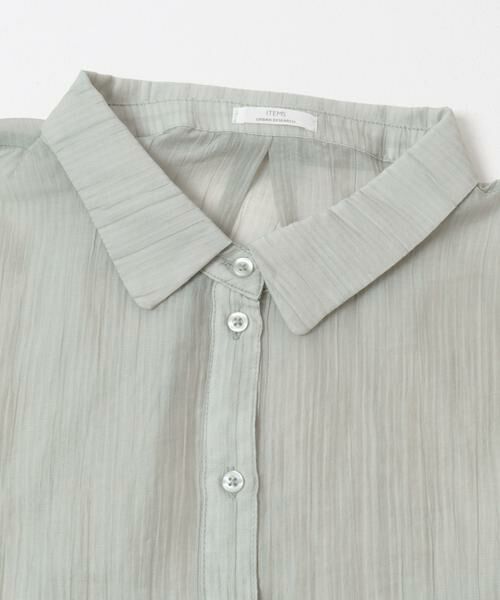 URBAN RESEARCH ITEMS / アーバンリサーチ アイテムズ シャツ・ブラウス | シアークロップドボリュームスリーブシャツ | 詳細13