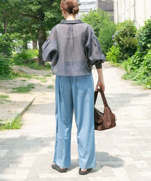 URBAN RESEARCH ITEMS / アーバンリサーチ アイテムズ シャツ・ブラウス | シアークロップドボリュームスリーブシャツ | 詳細25