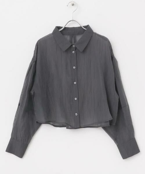 URBAN RESEARCH ITEMS / アーバンリサーチ アイテムズ シャツ・ブラウス | シアークロップドボリュームスリーブシャツ | 詳細28