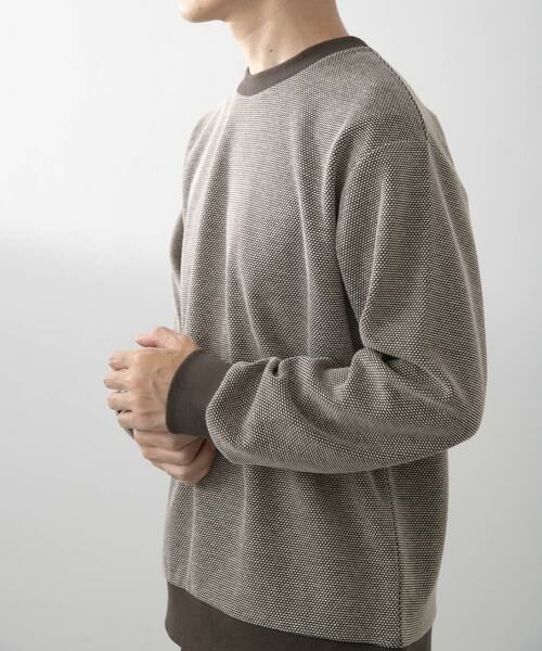 URBAN RESEARCH ITEMS / アーバンリサーチ アイテムズ スウェット | バーズアイ ジャカード スウェット | 詳細2