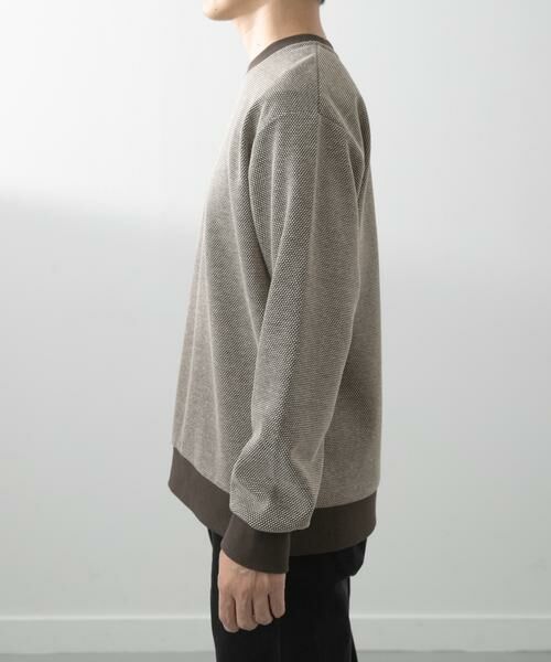 URBAN RESEARCH ITEMS / アーバンリサーチ アイテムズ スウェット | バーズアイ ジャカード スウェット | 詳細7