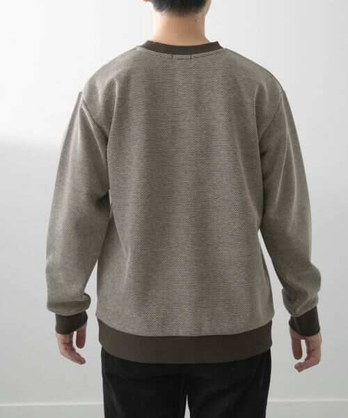 URBAN RESEARCH ITEMS / アーバンリサーチ アイテムズ スウェット | バーズアイ ジャカード スウェット | 詳細8
