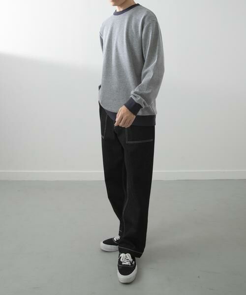 URBAN RESEARCH ITEMS / アーバンリサーチ アイテムズ スウェット | バーズアイ ジャカード スウェット | 詳細15