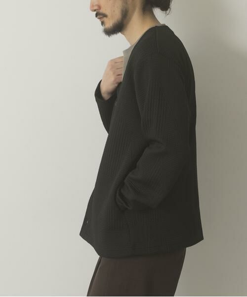URBAN RESEARCH ITEMS / アーバンリサーチ アイテムズ カーディガン・ボレロ | ジオメジャカード カットソーカーディガン | 詳細10