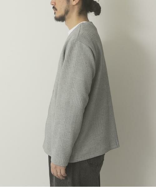 URBAN RESEARCH ITEMS / アーバンリサーチ アイテムズ カーディガン・ボレロ | ジオメジャカード カットソーカーディガン | 詳細21