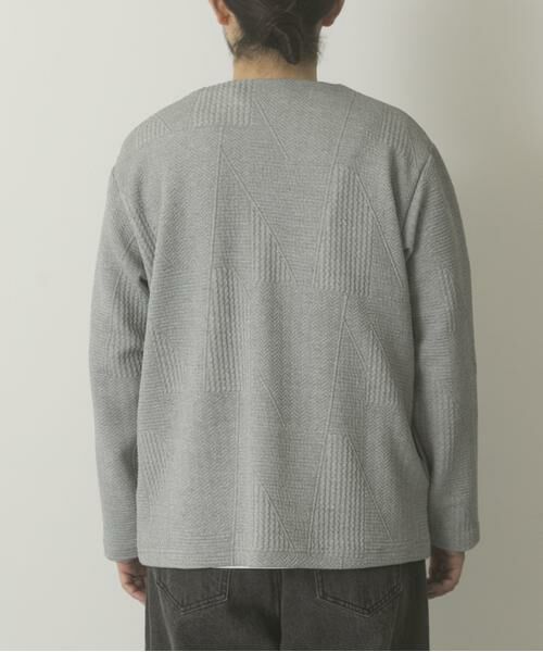 URBAN RESEARCH ITEMS / アーバンリサーチ アイテムズ カーディガン・ボレロ | ジオメジャカード カットソーカーディガン | 詳細22