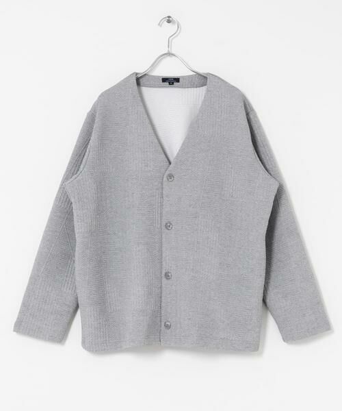 URBAN RESEARCH ITEMS / アーバンリサーチ アイテムズ カーディガン・ボレロ | ジオメジャカード カットソーカーディガン | 詳細23