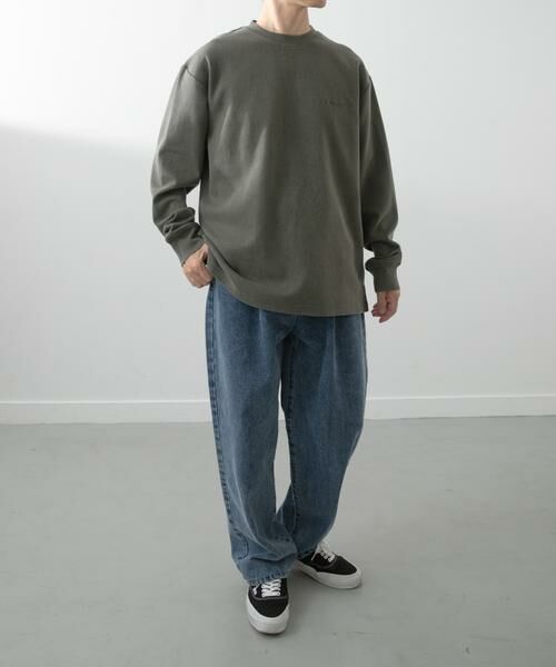 URBAN RESEARCH ITEMS / アーバンリサーチ アイテムズ スウェット | 発熱機能 フェードダンボールTops | 詳細4