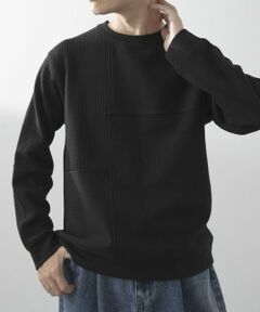 URBAN RESEARCH ITEMS / アーバンリサーチ アイテムズ Tシャツ | キリカエ ジャカード クルーネックtops