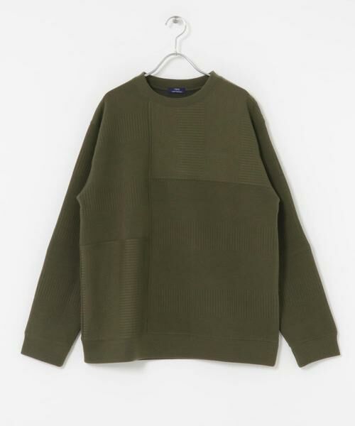 URBAN RESEARCH ITEMS / アーバンリサーチ アイテムズ Tシャツ | キリカエ ジャカード クルーネックtops | 詳細8