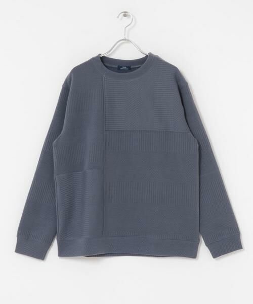 URBAN RESEARCH ITEMS / アーバンリサーチ アイテムズ Tシャツ | キリカエ ジャカード クルーネックtops | 詳細15