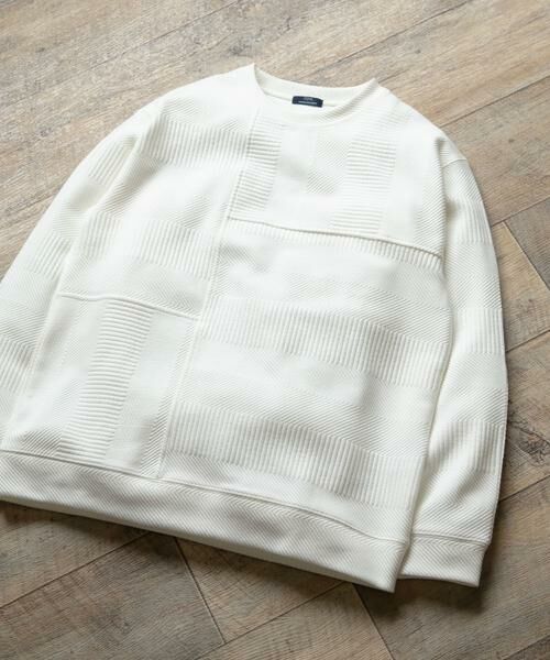 URBAN RESEARCH ITEMS / アーバンリサーチ アイテムズ Tシャツ | キリカエ ジャカード クルーネックtops | 詳細25