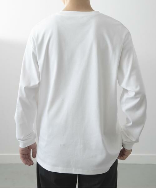 URBAN RESEARCH ITEMS / アーバンリサーチ アイテムズ Tシャツ | Fine Cotton クルーネック カットソー | 詳細4