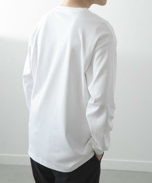 URBAN RESEARCH ITEMS / アーバンリサーチ アイテムズ Tシャツ | Fine Cotton クルーネック カットソー | 詳細5