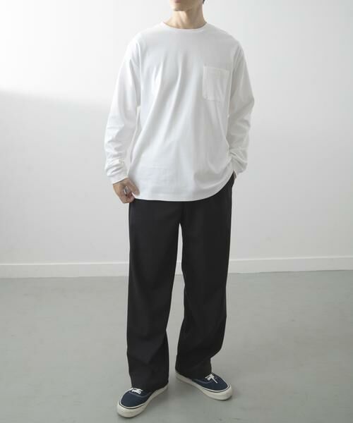 URBAN RESEARCH ITEMS / アーバンリサーチ アイテムズ Tシャツ | Fine Cotton クルーネック カットソー | 詳細6