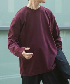 URBAN RESEARCH ITEMS / アーバンリサーチ アイテムズ Tシャツ | シルケットコットンロングスリーブカットソー