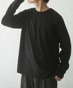 URBAN RESEARCH ITEMS / アーバンリサーチ アイテムズ Tシャツ | シルケットコットンロングスリーブカットソー
