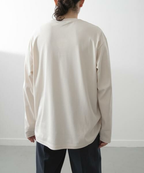 URBAN RESEARCH ITEMS / アーバンリサーチ アイテムズ Tシャツ | シルケットコットンロングスリーブカットソー | 詳細14