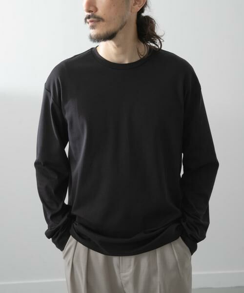 URBAN RESEARCH ITEMS / アーバンリサーチ アイテムズ Tシャツ | シルケットコットンロングスリーブカットソー | 詳細20