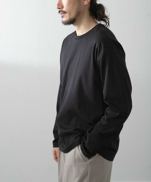 URBAN RESEARCH ITEMS / アーバンリサーチ アイテムズ Tシャツ | シルケットコットンロングスリーブカットソー | 詳細22