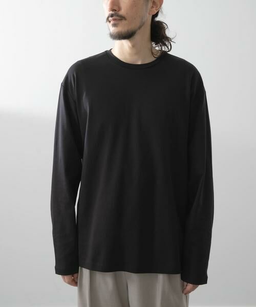 URBAN RESEARCH ITEMS / アーバンリサーチ アイテムズ Tシャツ | シルケットコットンロングスリーブカットソー | 詳細24