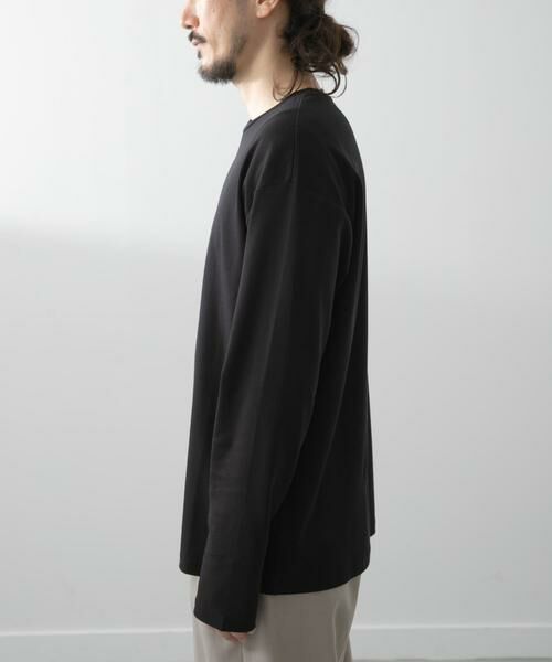 URBAN RESEARCH ITEMS / アーバンリサーチ アイテムズ Tシャツ | シルケットコットンロングスリーブカットソー | 詳細25