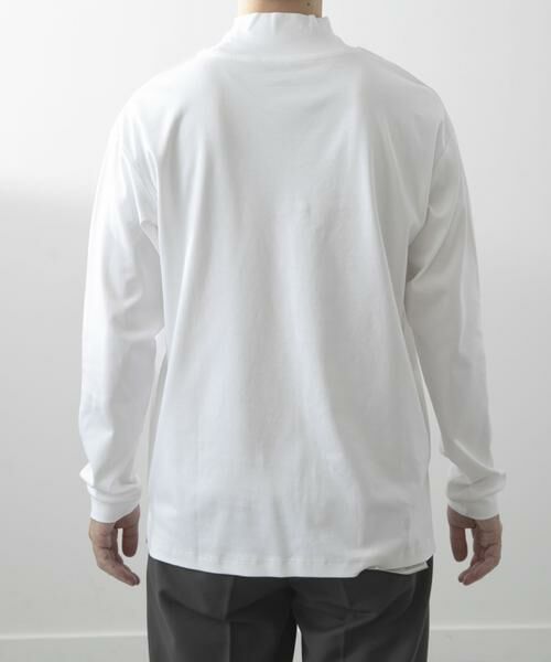 URBAN RESEARCH ITEMS / アーバンリサーチ アイテムズ Tシャツ | Fine Cotton ハイネック カットソー | 詳細4
