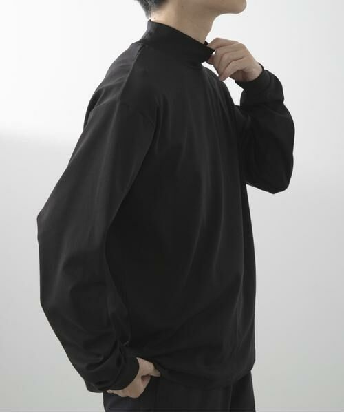 URBAN RESEARCH ITEMS / アーバンリサーチ アイテムズ Tシャツ | Fine Cotton ハイネック カットソー | 詳細9