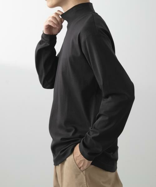 URBAN RESEARCH ITEMS / アーバンリサーチ アイテムズ Tシャツ | Fine Cotton ハイネック カットソー | 詳細11