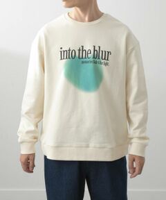 URBAN RESEARCH ITEMS / アーバンリサーチ アイテムズ スウェット | フレンチアートプリントクルーネックスウェット