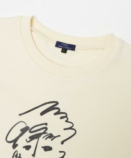 URBAN RESEARCH ITEMS / アーバンリサーチ アイテムズ スウェット | フレンチアートプリントクルーネックスウェット | 詳細12