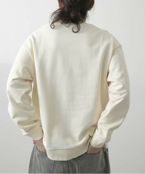 URBAN RESEARCH ITEMS / アーバンリサーチ アイテムズ スウェット | フレンチアートプリントクルーネックスウェット | 詳細9