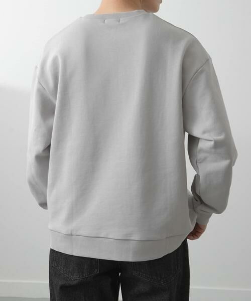 URBAN RESEARCH ITEMS / アーバンリサーチ アイテムズ スウェット | フレンチアートプリントクルーネックスウェット | 詳細19