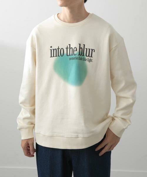 URBAN RESEARCH ITEMS / アーバンリサーチ アイテムズ スウェット | フレンチアートプリントクルーネックスウェット | 詳細27