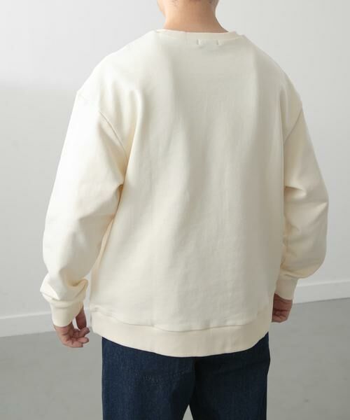 URBAN RESEARCH ITEMS / アーバンリサーチ アイテムズ スウェット | フレンチアートプリントクルーネックスウェット | 詳細28