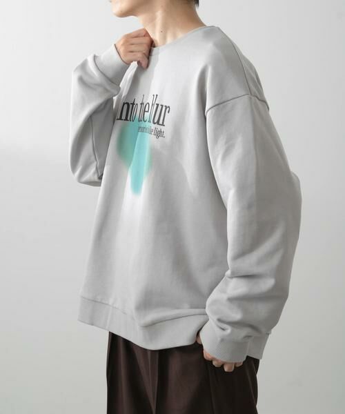 URBAN RESEARCH ITEMS / アーバンリサーチ アイテムズ スウェット | フレンチアートプリントクルーネックスウェット(その他4)