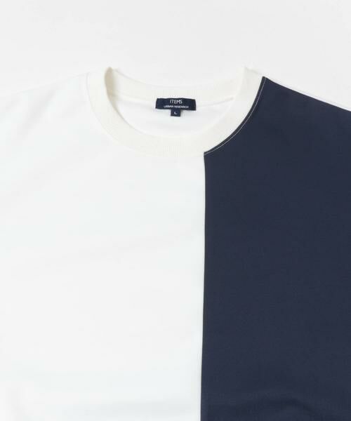 URBAN RESEARCH ITEMS / アーバンリサーチ アイテムズ Tシャツ | ポンチ切替 ロングスリーブ Tops | 詳細4